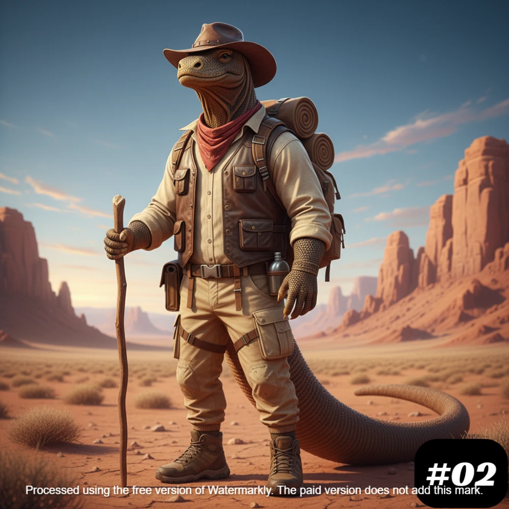 The Desert Wanderer Komodo