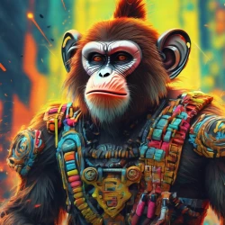 Monkey warrior 1