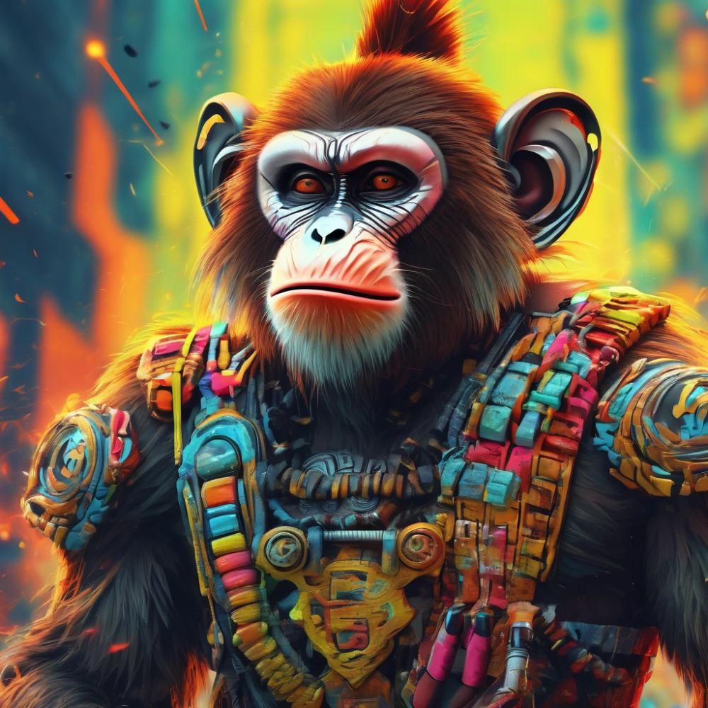 Monkey warrior 1