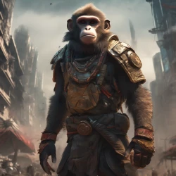 Monkey warrior 2