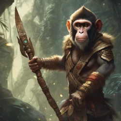 Monkey warrior 3