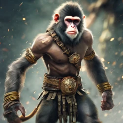 Monkey warrior 4