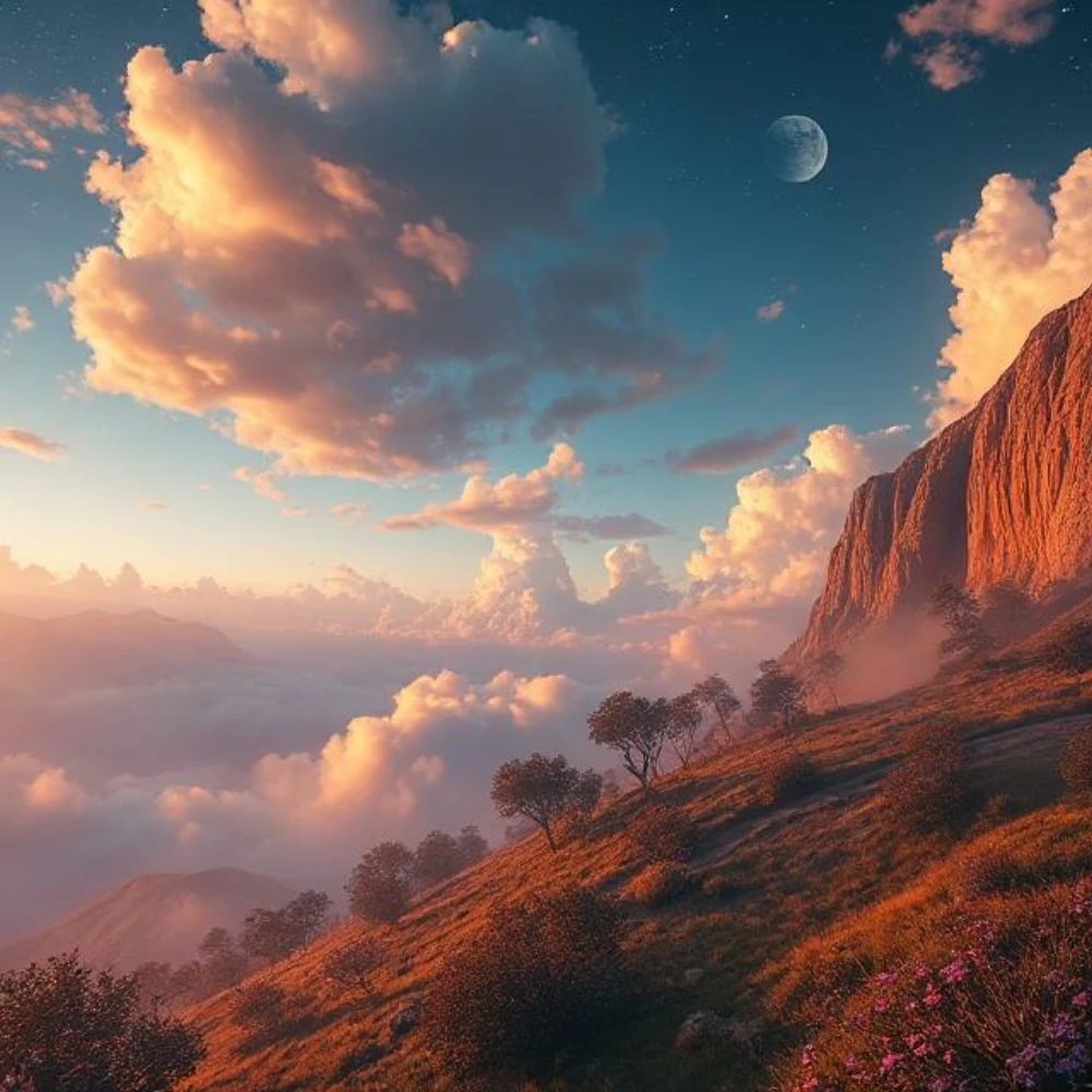 Dreamy Landscape Storm