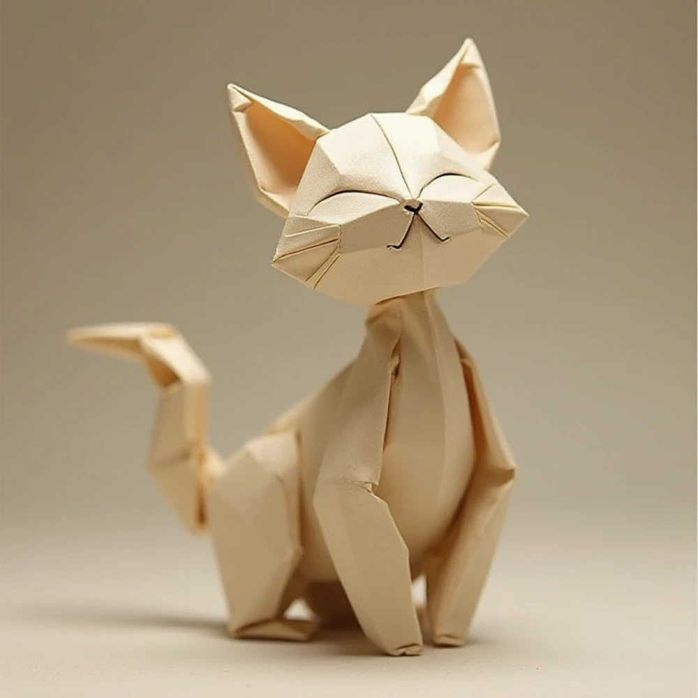 cat origami