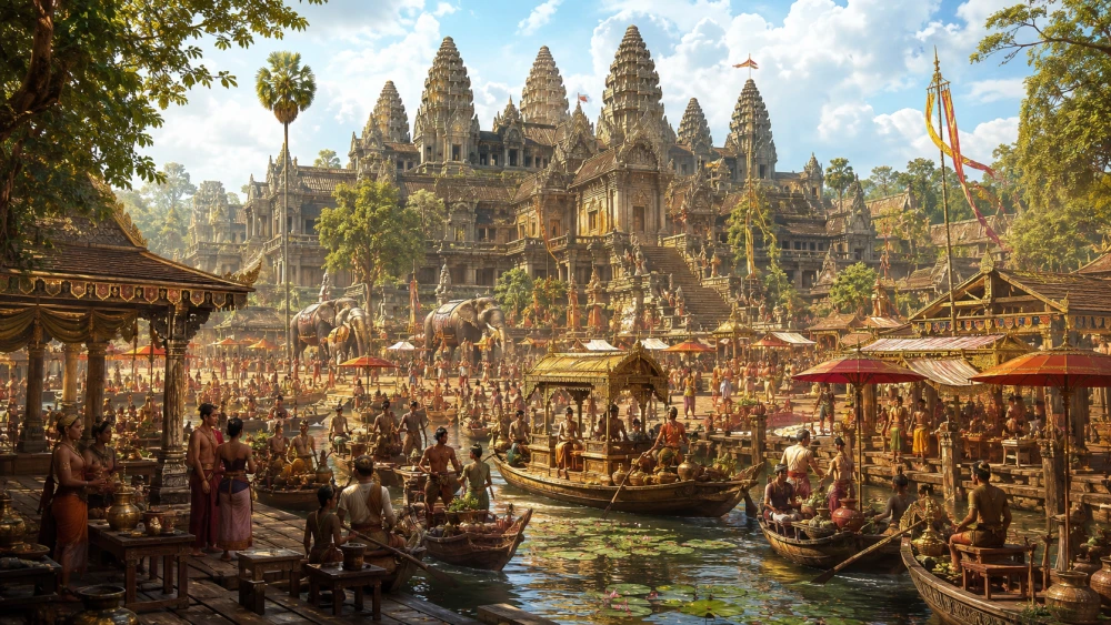 Ancient Angkor Wat