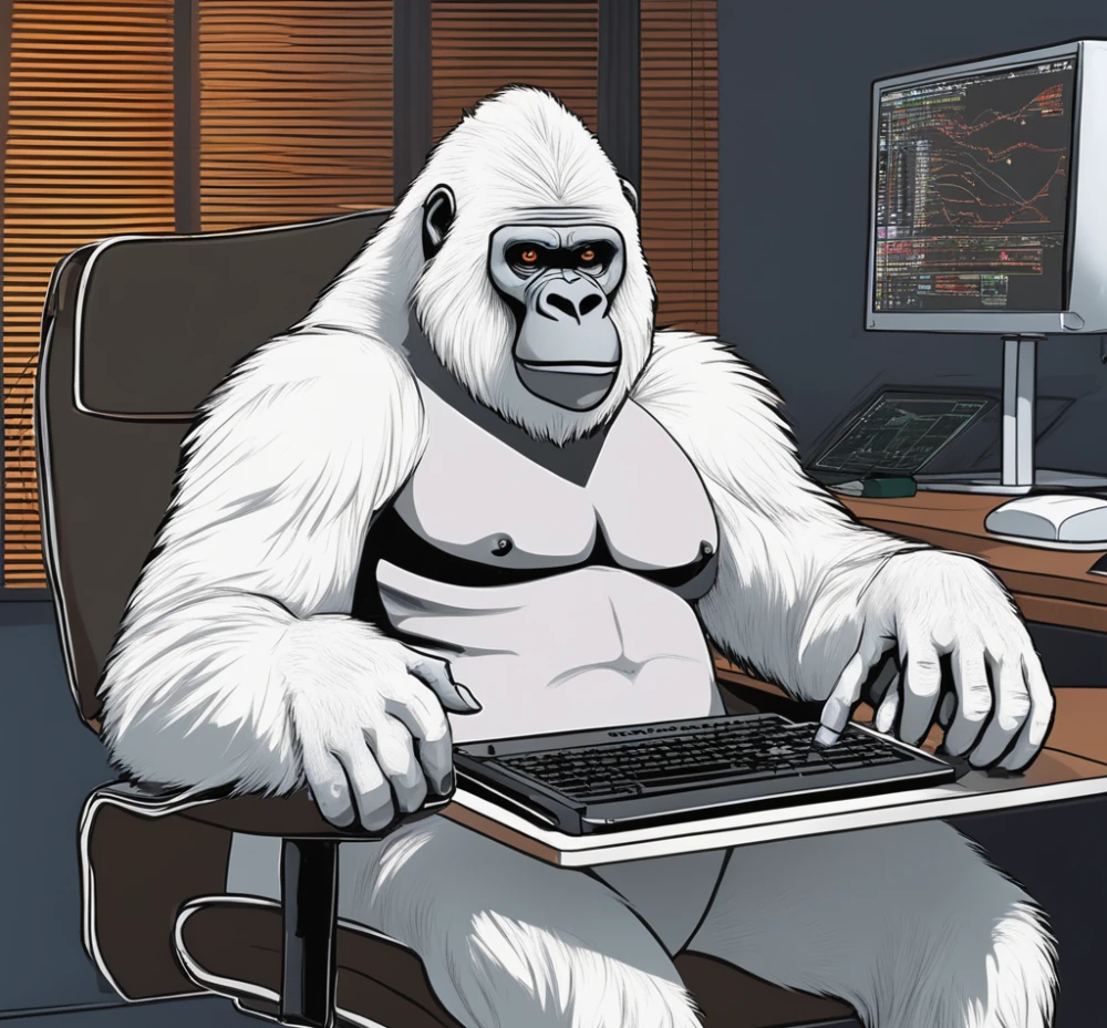 GORILL ON BULL MARKET