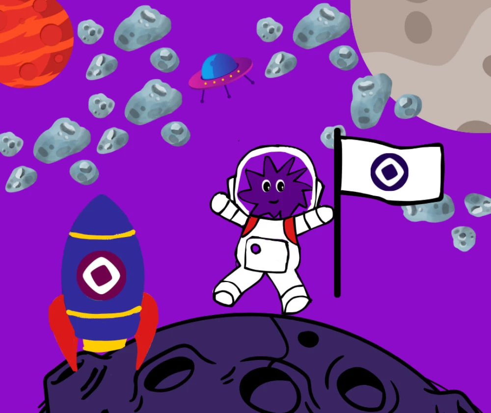 TO THE MOON MONAD