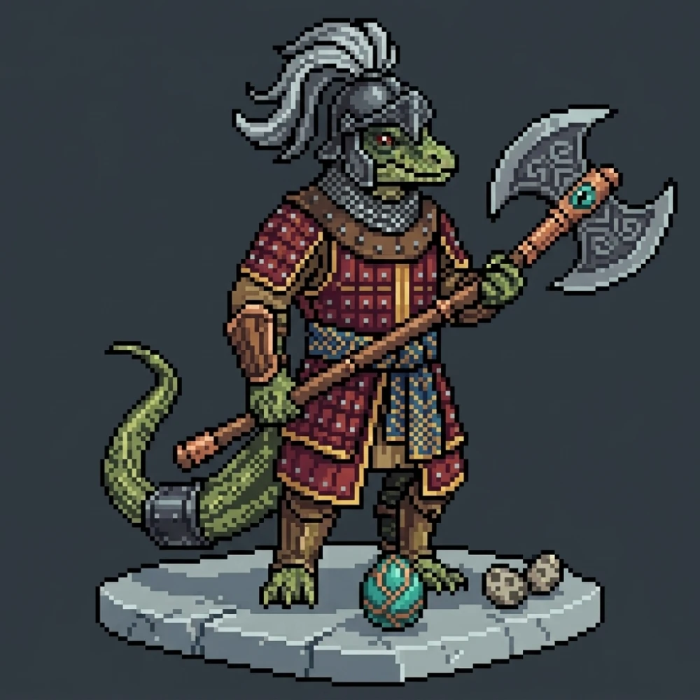 Komodo Centurion: Sentinel of the Egg Keep