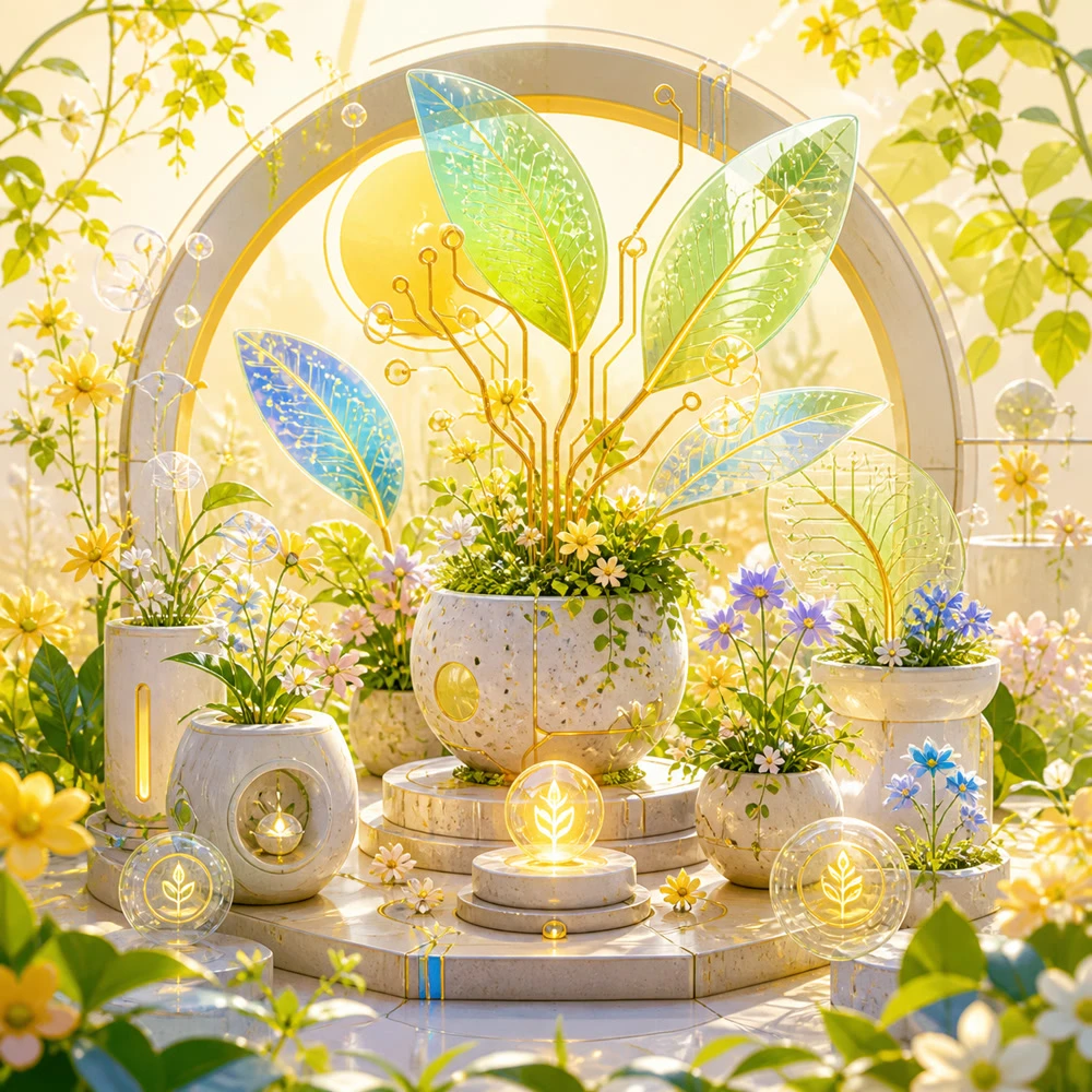 Sunlit Garden