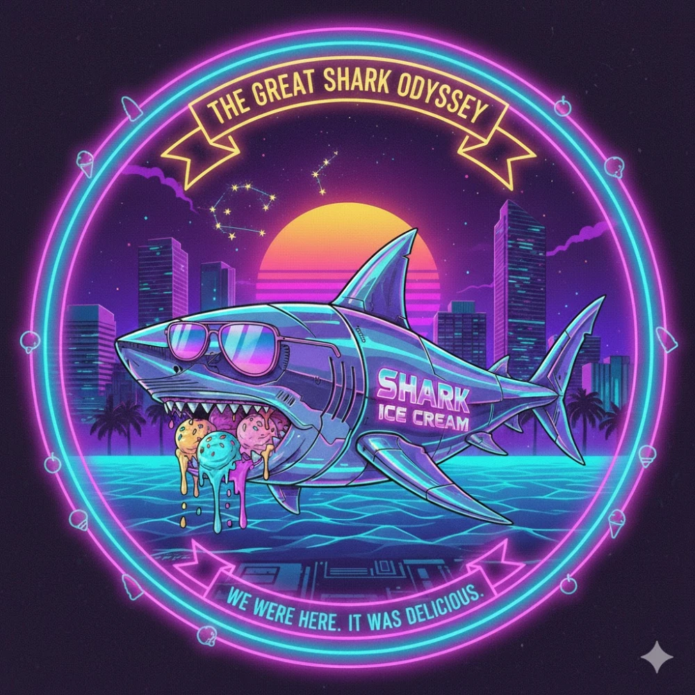 SHARK ICE CREAM