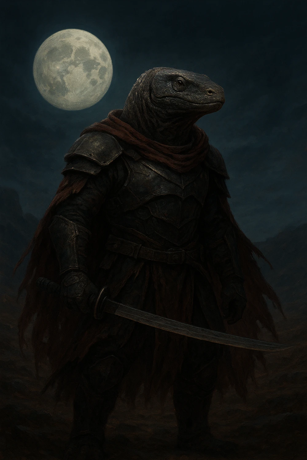 Frostbound Komodo Sentinel