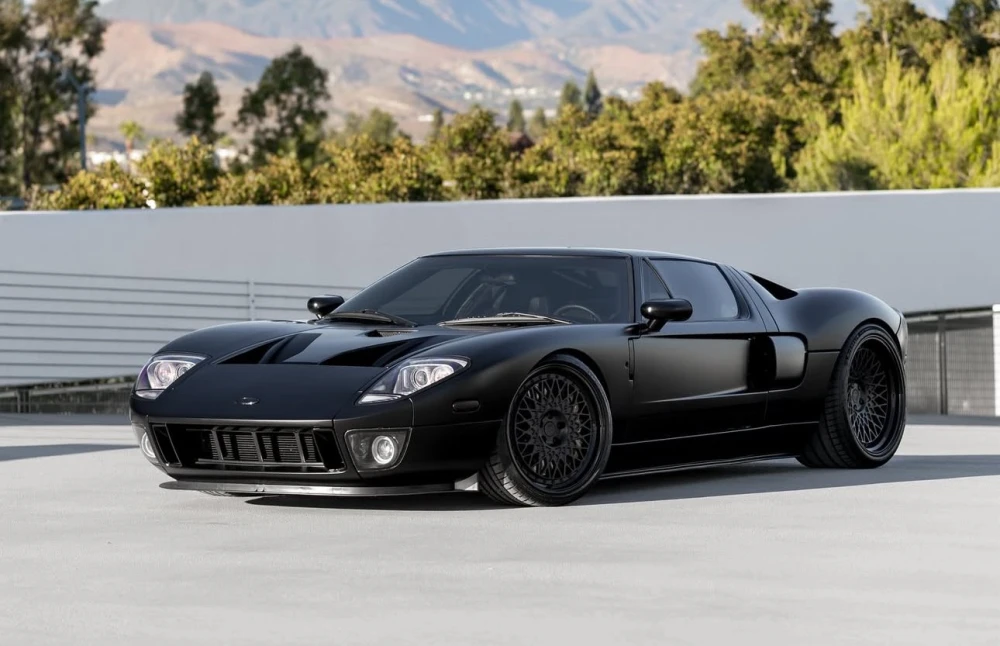 Black car