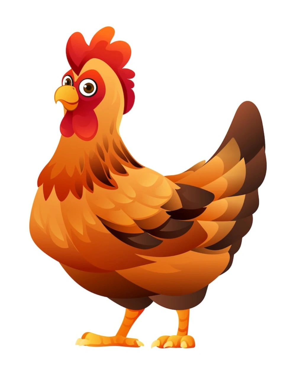 Funny chicken