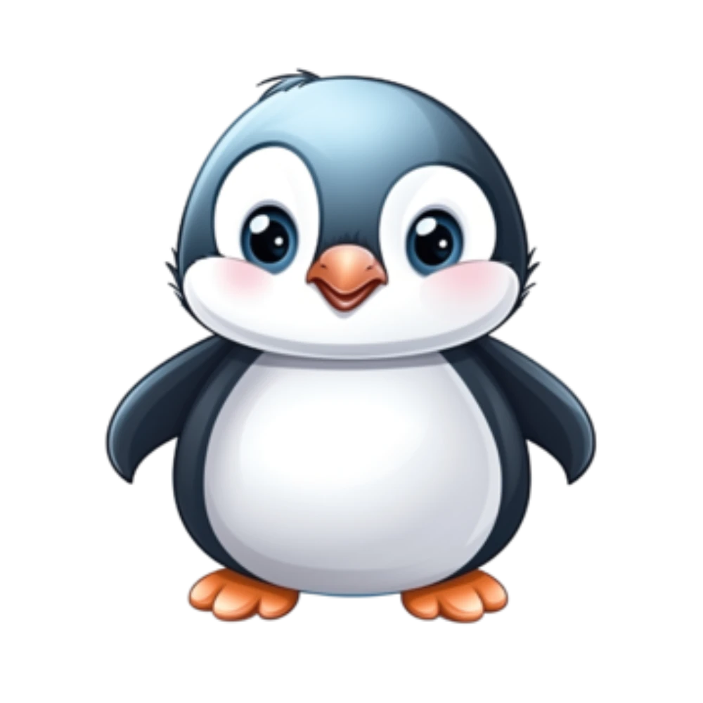 Cute penguin