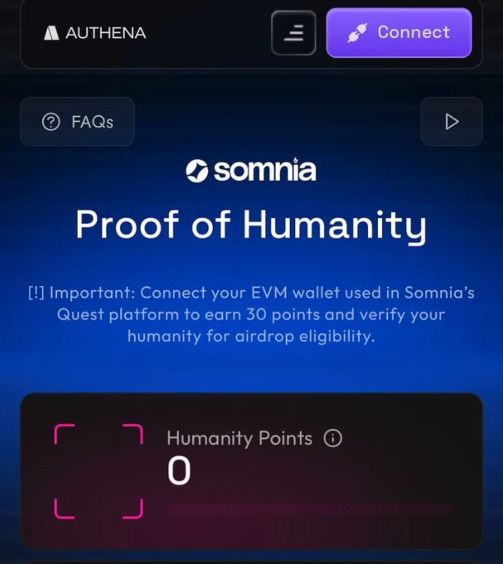 Somnia Proof Of Humanity Link