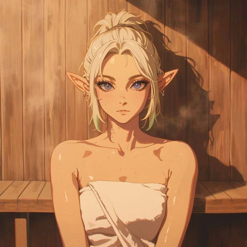 The beautiful elf Atoria