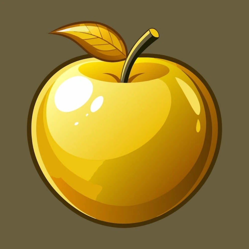 Nice golden Apple