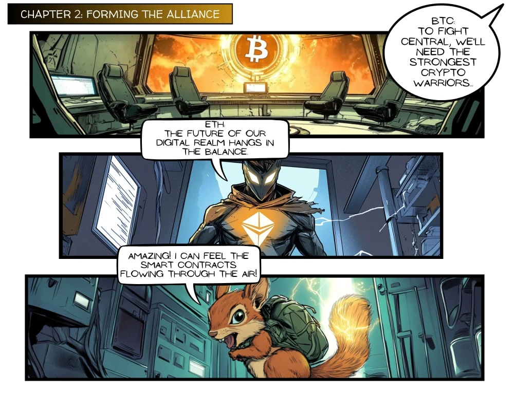 Baby Pnut #14 CHAPTER 2: FORMING THE ALLIANCE