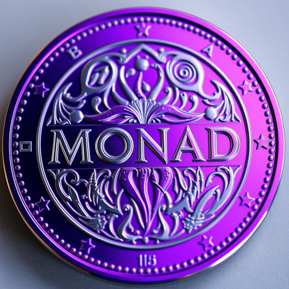 Monad purple coin