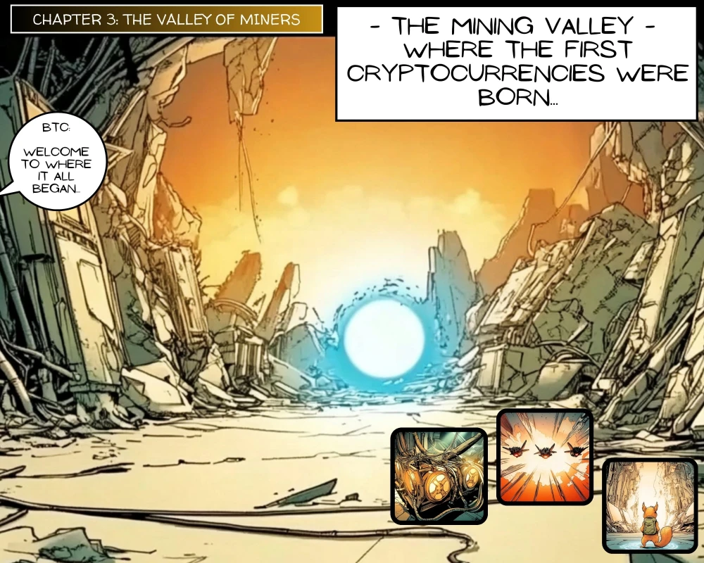 Baby Pnut #18 CHAPTER 3: THE VALLEY OF MINERS