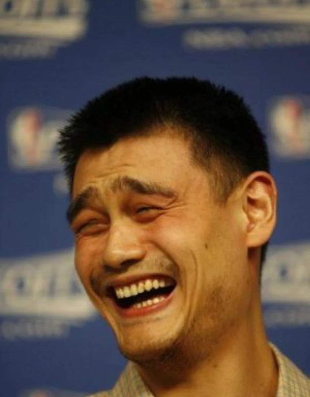 Yao Ming Laughing
