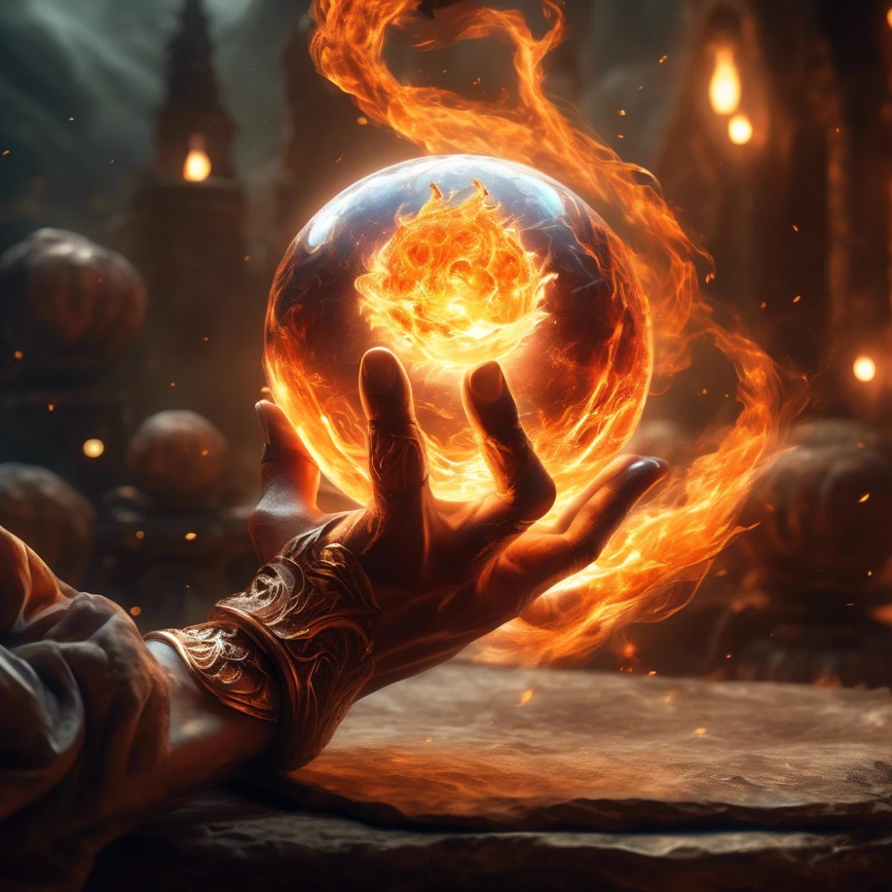 MegaEth Fire Ball