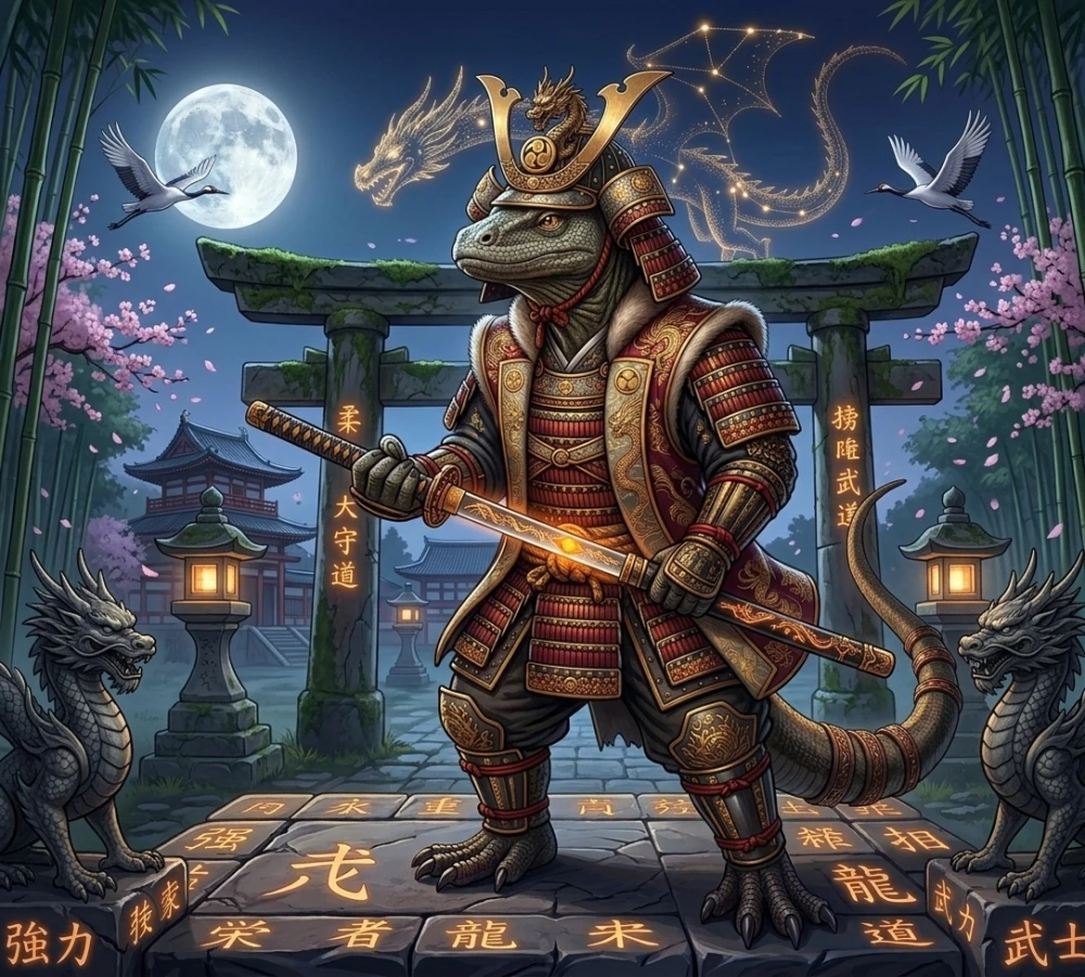 The Bushido Guardian: Komodo Ronin