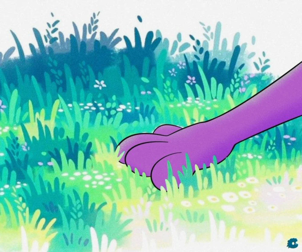 gSomnia touch grass 💙💜