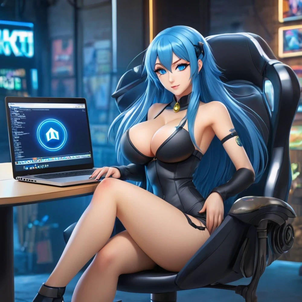 Blue Eye Crypto Anime