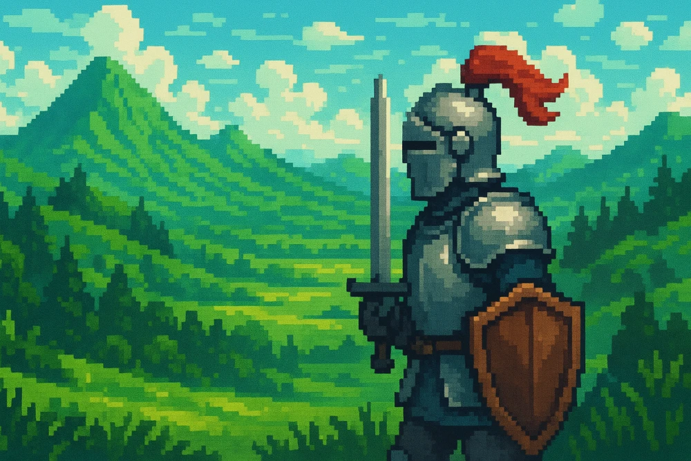 Knight in Green Mountains