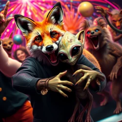 Cosmos Party Fox