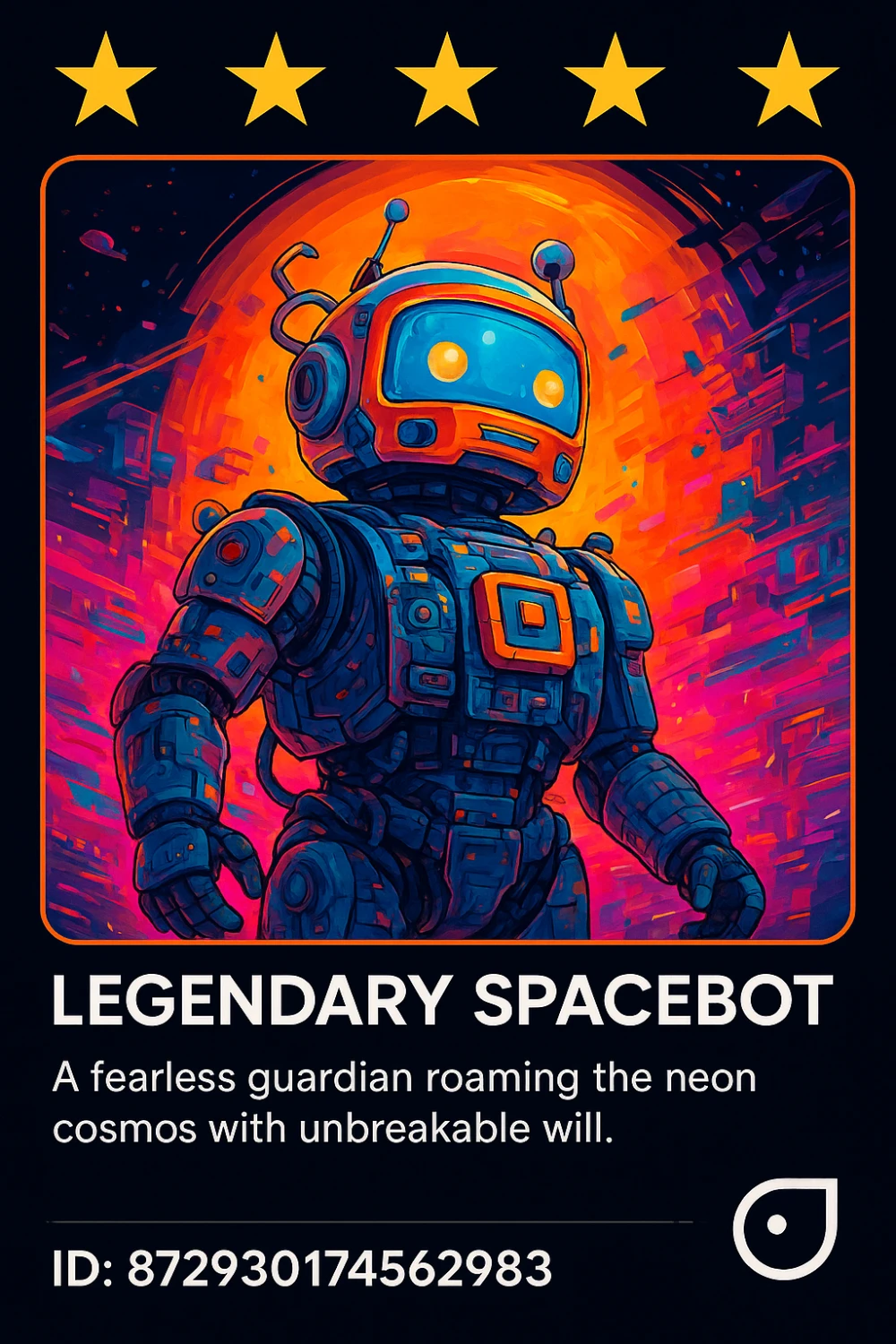MINT AIRDROP OMNIHUB - LEGENDARY SPACEBOT #002