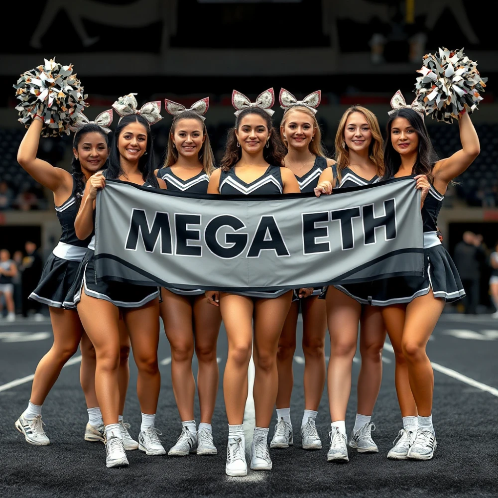 MEGA ETH Cheer leaders