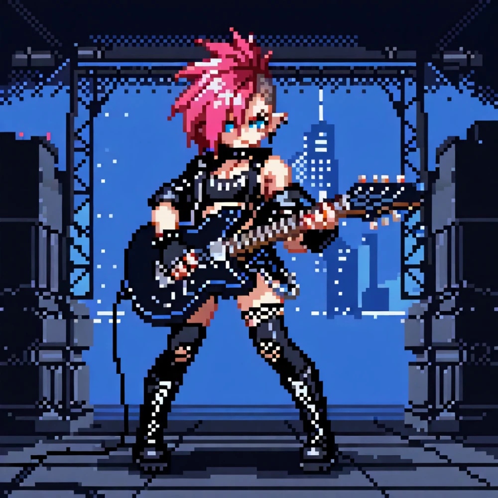 Pixel Punk Vibes