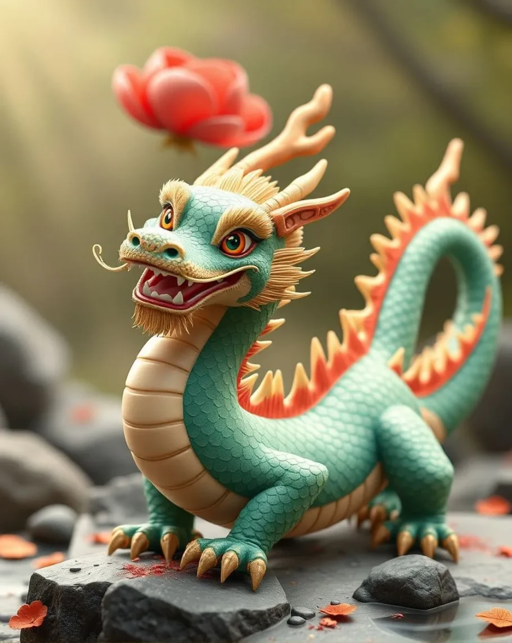 Mythical Dragon🐉🌸