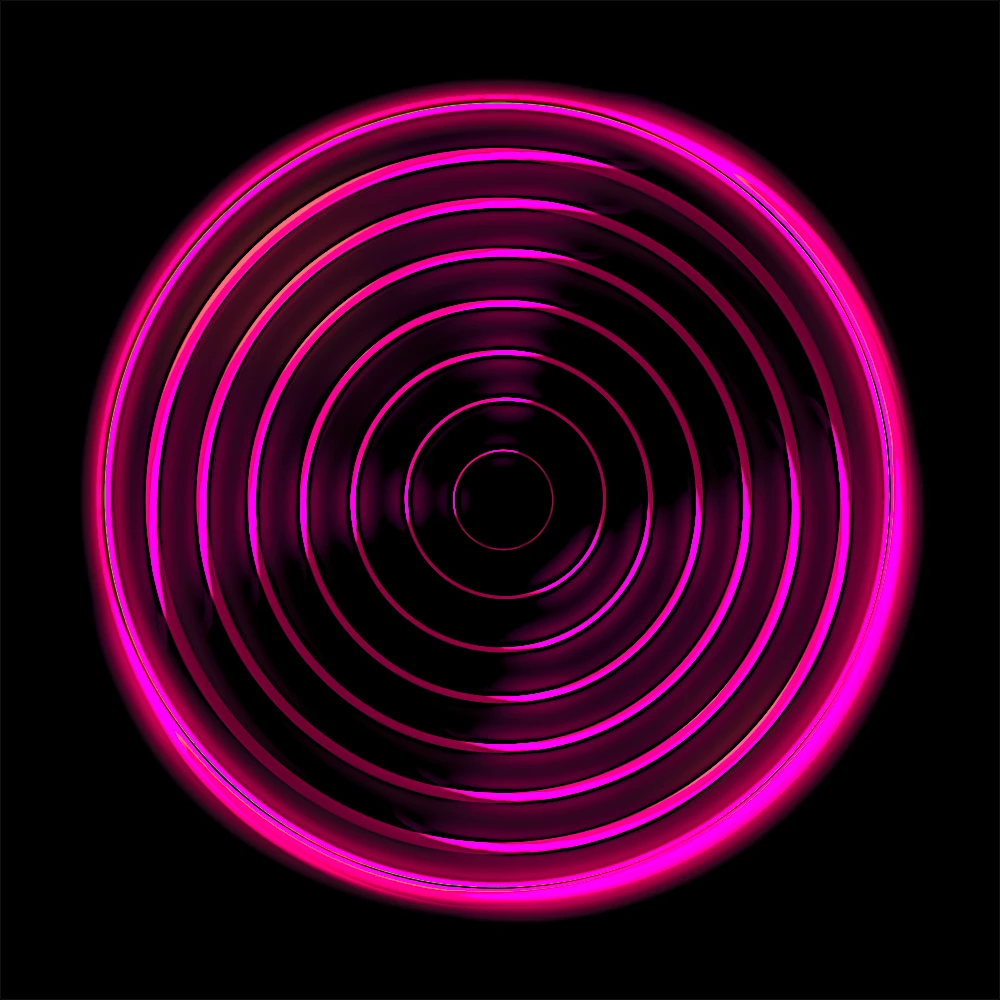 PINK CONCENTRIC CIRCLES - by Illume