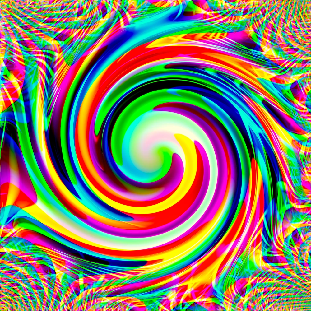 CYCLONE OF COLOR - by Illume