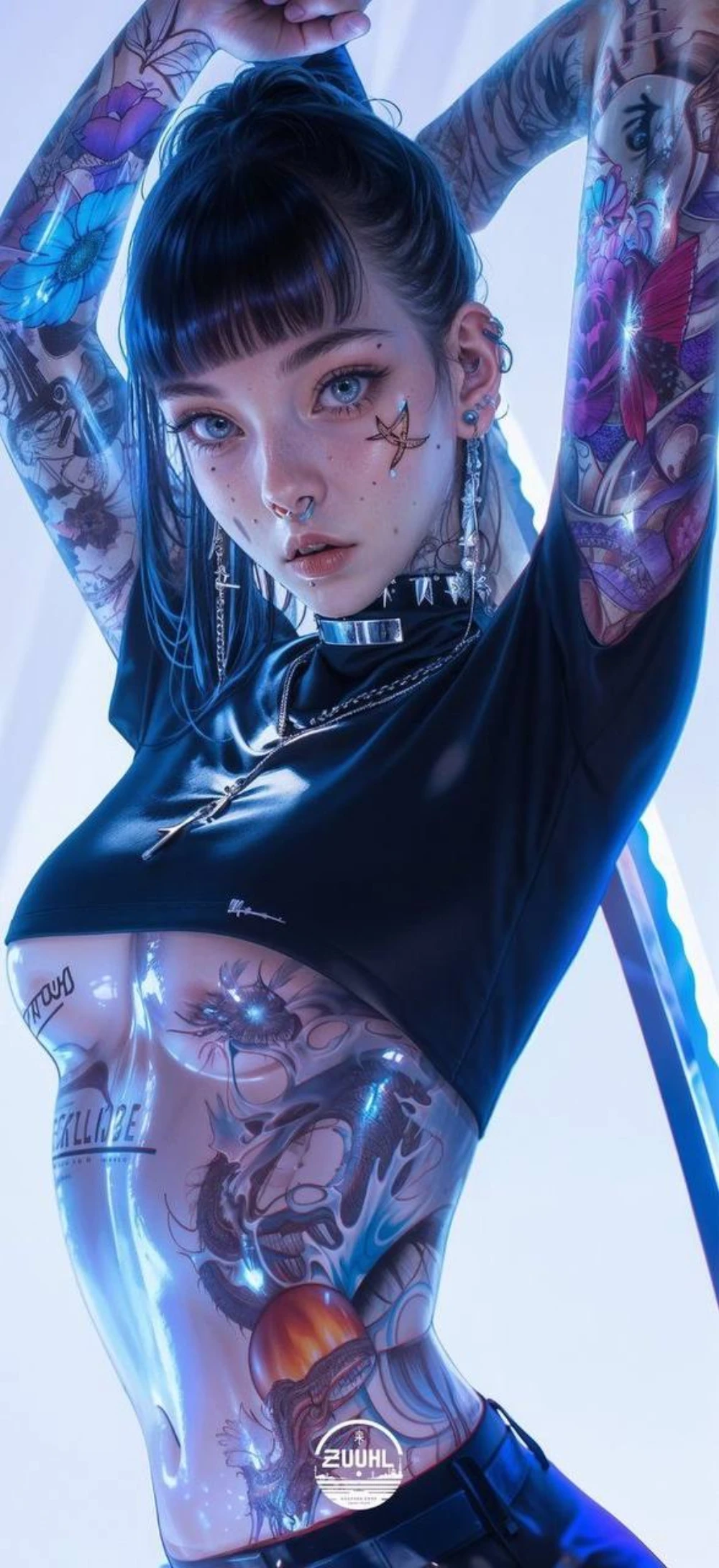 Tattoo model Monad