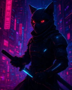 Shadowclaw Cyber-Ninja