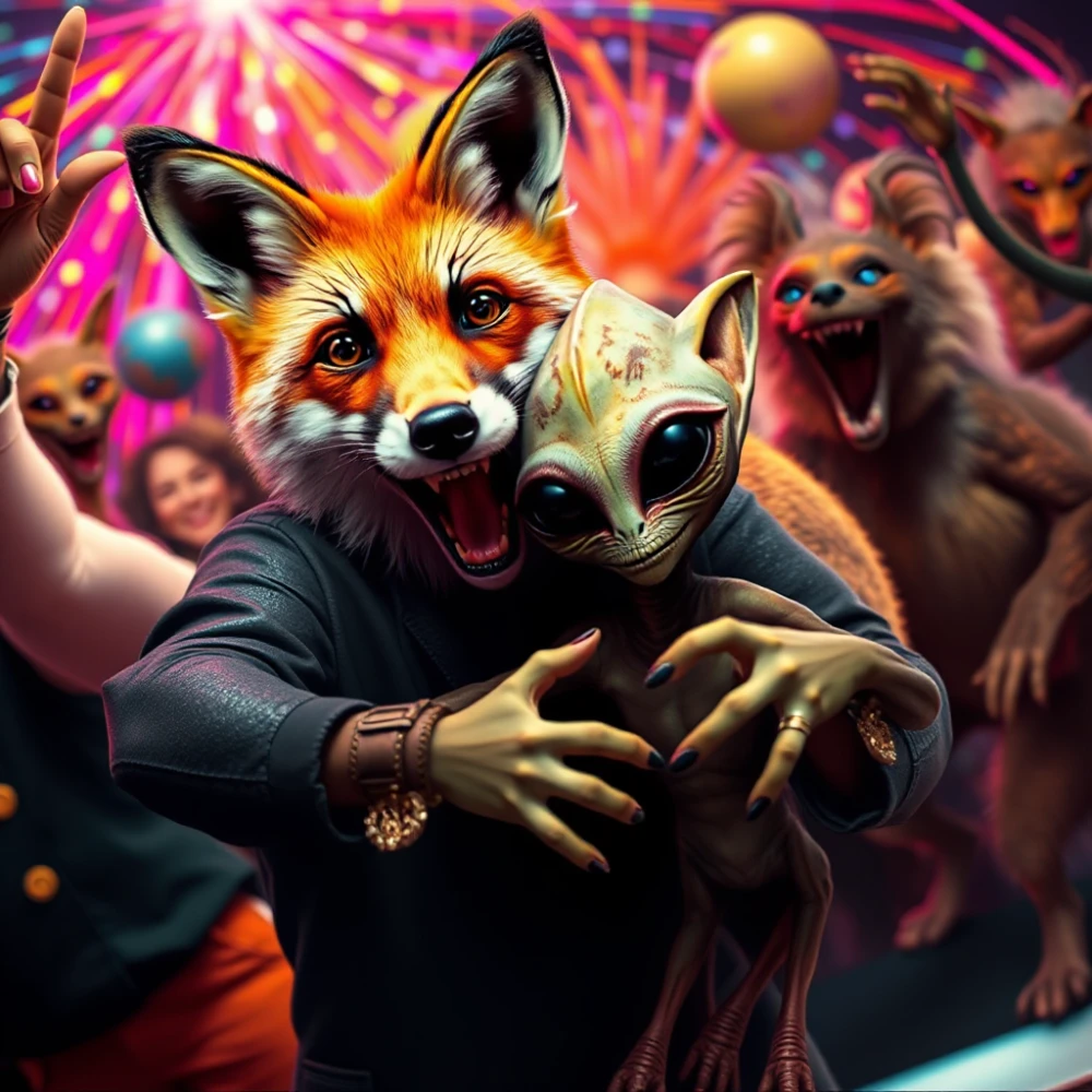 Cosmic Party Fox