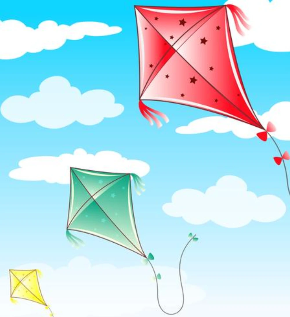 3 kites
