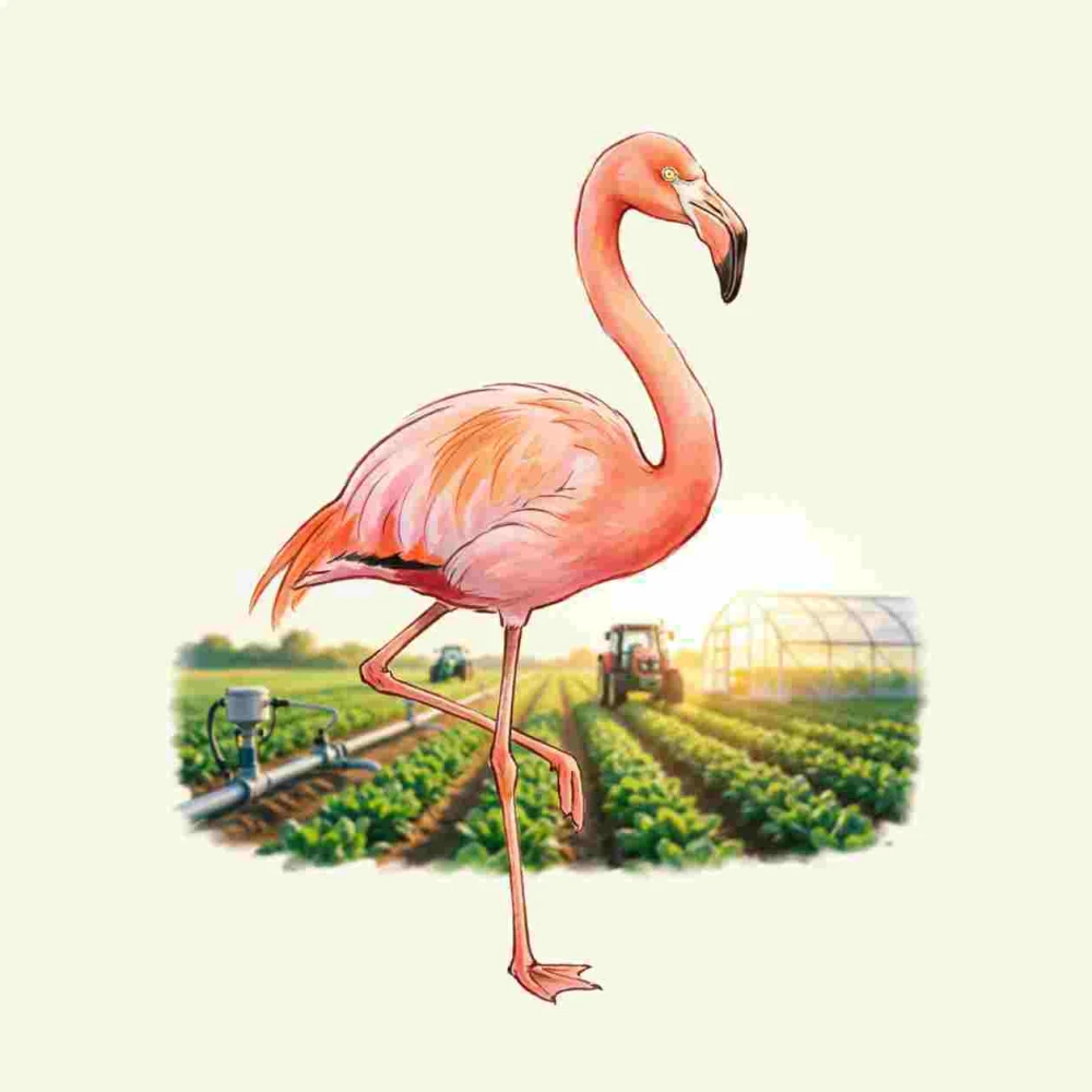 Farm Flamingo