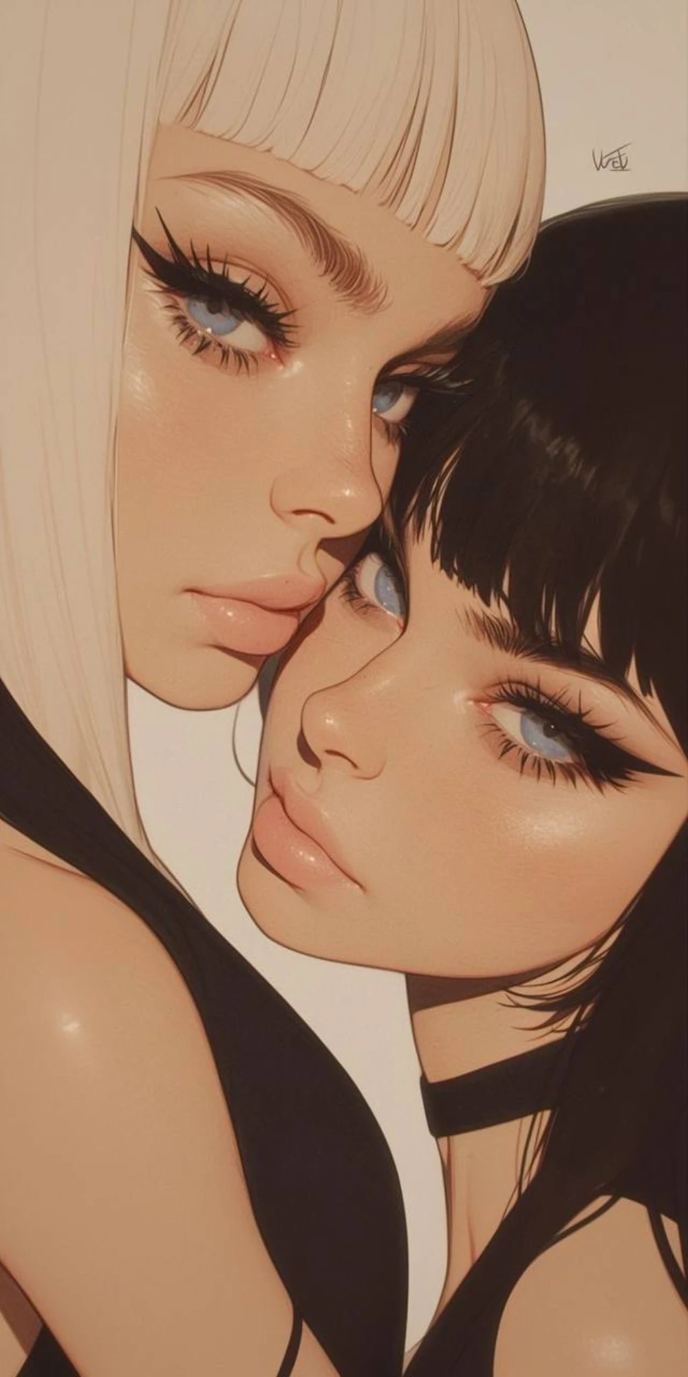 Twins Blandia and Brandia