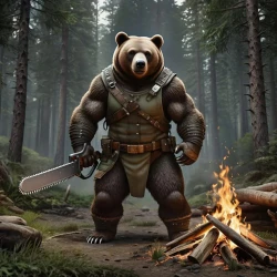 Camp WoodCutter Bear